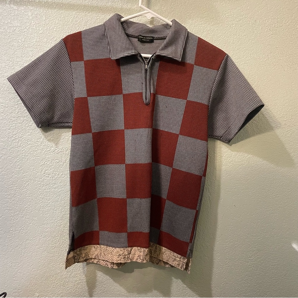 Comme des Garcons 2001 zip polo shirt